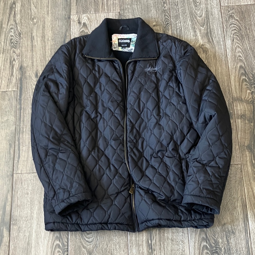 Billabong Quilted Diamond-Stitch Jacket